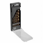 (Bild für) Kobalt HSS-E Metallbohrer-Satz in Kunststoffkassette, 6-teilig