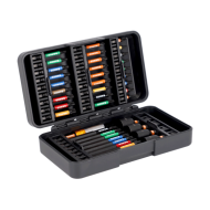 1/4" Torsions-Bitsatz, 40-tlg (34 Bits für Phillips, Pozidriv, TORX® und Sechskant-Schrauben + 2xBithalter + 4 Bit-Steckschlüssel) (Bild für) 1/4" Torsions-Bitsatz, 40-tlg (34 Bits für Phillips, Pozidriv, TORX® und Sechskant-Schrauben + 2xBithalter + 4 Bit-Steckschlüssel)