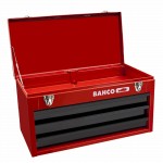 Metall-Werkzeugbox mit 3 Schubladen und Deckelfach