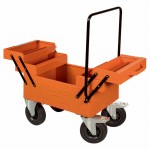 Metallwerkzeugbox auf Rädern