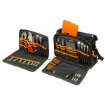 Werkzeug und Laptoptasche, mit Kunststoffboden