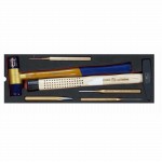 Hartschalenkoffer mit Sortiment, 240-teilig, 1/4", 3/8", metrisch und Zollmass