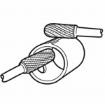 Rotor-Fräser Kugelzylinder- oder Walzenform