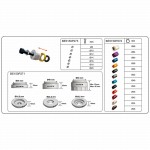 Kurbelwellen- und Nockenwellen Dichtungssatz