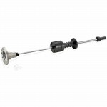 Radnabenplatte mit Gleithammer und hydraulischer Spindel