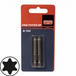 Bits 1/4" für Torx®-Schrauben, 70 mm, 2 Bits