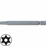 Bits 1/4" für Torx®-Schrauben mit Sicherungsstift, 70 mm