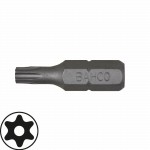Bits 1/4" für Torx®-Schrauben mit Sicherungsstift, 25 mm