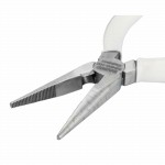 Edelstahl-Flachrundzangen mit PVC-beschichteten Griffen