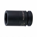 Steckschlüssel-Einsütze Sechskant, 3/8", metrisch