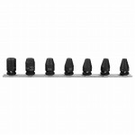 3/8" Sechskant-Einsätze, Innen TORX® E-Profil, 7-teiliger Satz