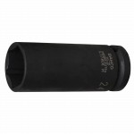 Steckschlüssel-Einsätze 1/2", lange Ausführung, metrisch