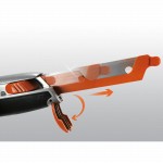 Ergo Cuttermesser mit Abbrechklinge, 18cm