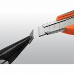 Cuttermesser mit Abbrechklinge, 9cm