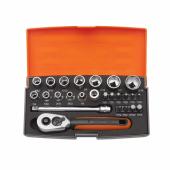 Steckschlüssel-Satz 1/4", 25-tlg, zöllisch