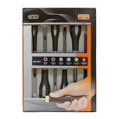 Ergo™-Schraubendreher-Satz, 6-tlg, Schlitz+PH+PZ+T