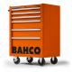 Classic Werkstattwagen 26" mit 6 Schubladen, orange