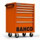 Classic Werkstattwagen 26" mit 6 Schubladen, orange