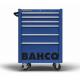 Classic Werkstattwagen 26" mit 6 Schubladen, blau