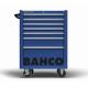 Classic Werkstattwagen 26" mit 7 Schubladen, blau