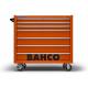 Classic Werkstattwagen 40" mit 7 Schubladen, orange