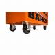 Classic Werkstattwagen 40" mit 2 Schubladenreihen, 12 Schubladen, orange
