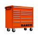 Classic Werkstattwagen 40" mit 2 Schubladenreihen, 12 Schubladen, orange
