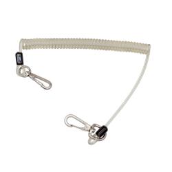Aufrollbare Sicherungsleine, 2 m, 1 mm Dicke