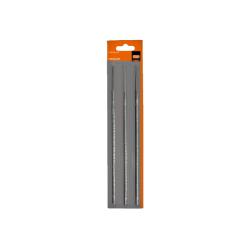 Kettensägefeilen, ohne Heft, 150 mm, Ø 3,5 mm, 3er-Verpackung