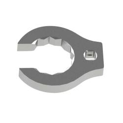 1/4" flacher Krähenfuss-Schraubenschlüssel, offen, SW 8 mm