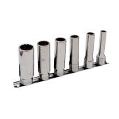 1/2" Steckschlüssel-Einsätze im Satz, 6-tlg