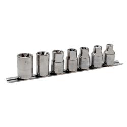 1/2" Steckschlüssel-Satz für TORX®-Schrauben mit Außenprofil, 6-tlg