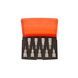 1/2" Schraubendreher-Einsätze, Torx, 9-tlg