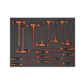 3/3 Einlage, Schraubendreher, 17-tlg