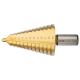 Stufenbohrer, 1/2"(12,7 mm), Bohrlöcher 5-35 mm, 13 Stufen