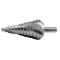 Stufenbohrer, 6-37 mm, 12 Stufen