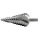 Stufenbohrer, 6-37 mm, 12 Stufen