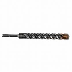 SDS+ Stahlbetonbohrer mit 4 Schneiden, Ø 6 mm, 200 mm Bohrtiefe