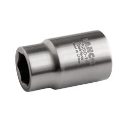 1/4" Steckschlüssel-Einsatz, Edelstahl/Inox, Sechskant, magnetisch, SW 10 mm