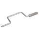 1/4" Kurbel, Edelstahl/Inox, magnetisch, drehbarer Griff, 300 mm