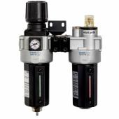 1/2" Luftfilter & Schnmiereinheit mit T-Typ-Fitting