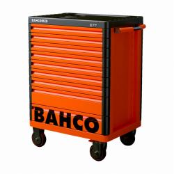 Premium Werkstattwagen mit 9 Schubladen, orange