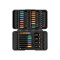 1/4" Torsions-Bitsatz, 40-tlg (34 Bits für Phillips, Pozidriv, TORX® und Sechskant-Schrauben + 2xBithalter + 4 Bit-Steckschlüssel)
