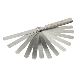 Professionelle Fühlerlehre. 13 Lehren. 0.05 bis 1 mm