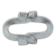 Verbindungsglied. galvanisiert. Vollstahl. 1/2"