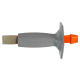Flachmeißel. 300x26 mm mit Handschutz