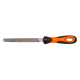 Mühlsägefeile mit Heft. 150x16x2.7 mm. Hieb 1