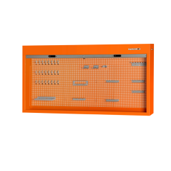 Werkzeugschrank mit Rollladen. inkl. Haken 1800 mm. blau