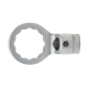 Ringschlüssel mit runder 16 mm Zapfenaufnahme. SW 11/16"