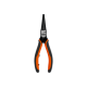 Rundzange. ergo. brüniert. PVC-ummantelt. 140 mm